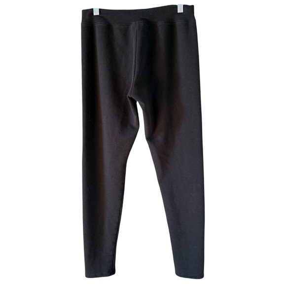 Victoria’s Secret PINK Y2K Lace Up Jogger Sweatpants Dog Logo Black Medium - Picture 4 of 6